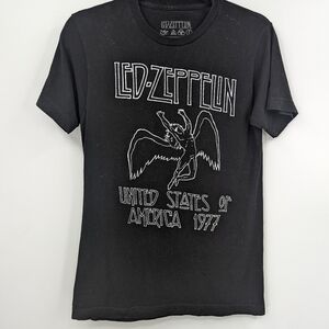 Men's LED ZEPPELIN United States of America 1977 Short Sleeve Tee
